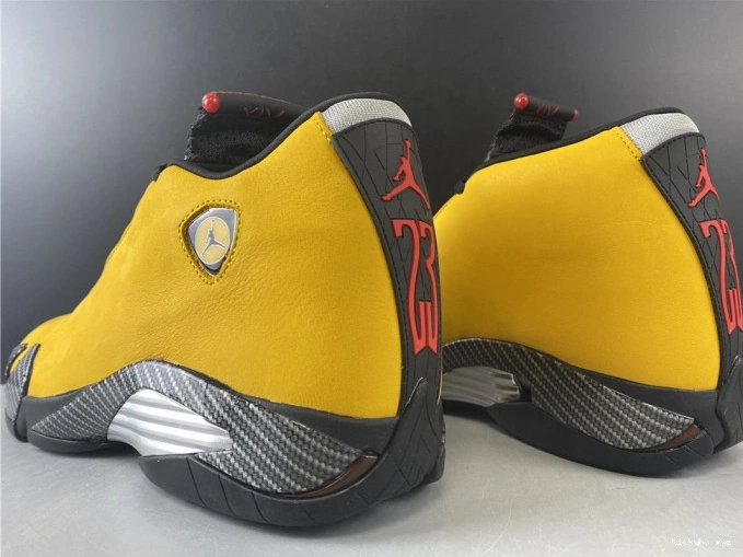 GOLD AIR 14 UNIVERSITY RETRO BQ3685-706 JORDAN 0806